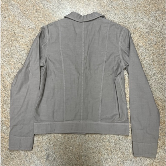 J Brand Women’s Jacket Tracy Relaxed Castor Grey/Green SJB001680 - Picture 2 of 4